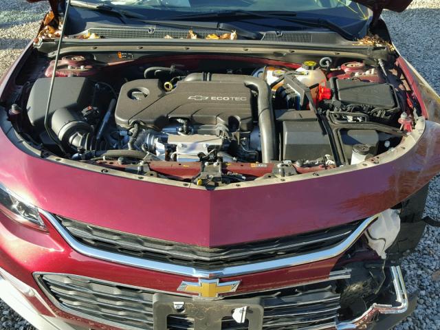 1G1ZB5STXGF300568 - 2016 CHEVROLET MALIBU LS წითელი ფოტო 7