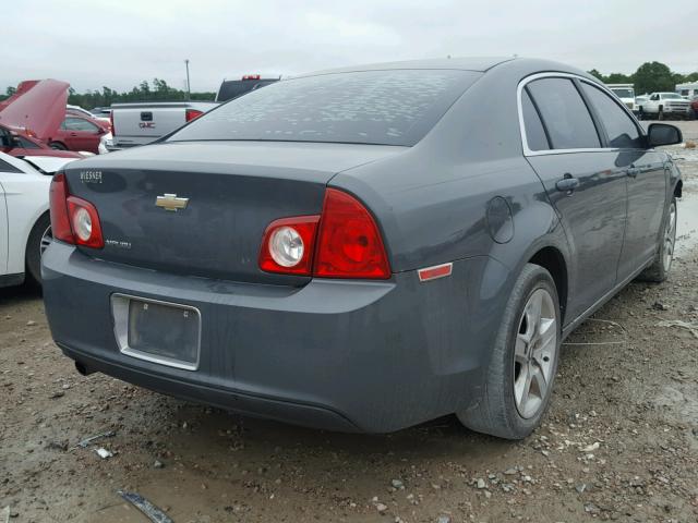1G1ZH57B49F151365 - 2009 CHEVROLET MALIBU 1LT CHARCOAL photo 4