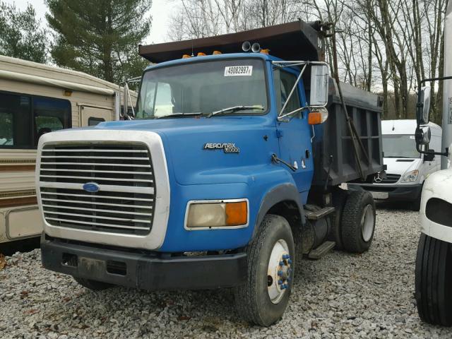 1FTYS85E2PVA24054 - 1993 FORD L-SERIES L BLUE photo 2