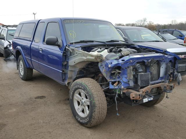 1FTZR45E74PA91869 - 2004 FORD RANGER SUP PURPLE photo 1