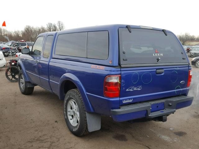 1FTZR45E74PA91869 - 2004 FORD RANGER SUP PURPLE photo 3