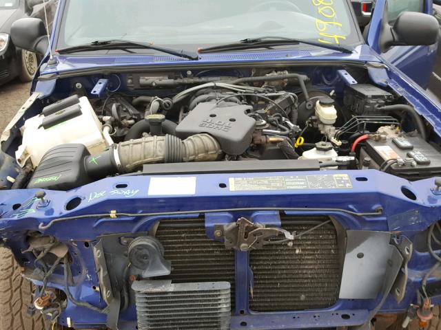 1FTZR45E74PA91869 - 2004 FORD RANGER SUP PURPLE photo 7