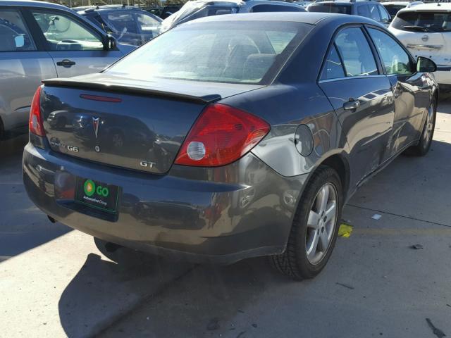 1G2ZH58N274132777 - 2007 PONTIAC G6 GT GRAY photo 4