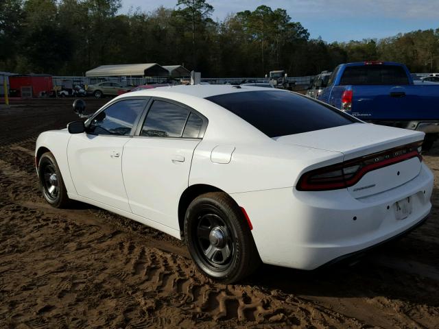 2C3CDXAG4FH772192 - 2015 DODGE CHARGER PO WHITE photo 3