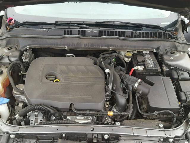 3FA6P0HD2ER254402 - 2014 FORD FUSION SE GRAY photo 7