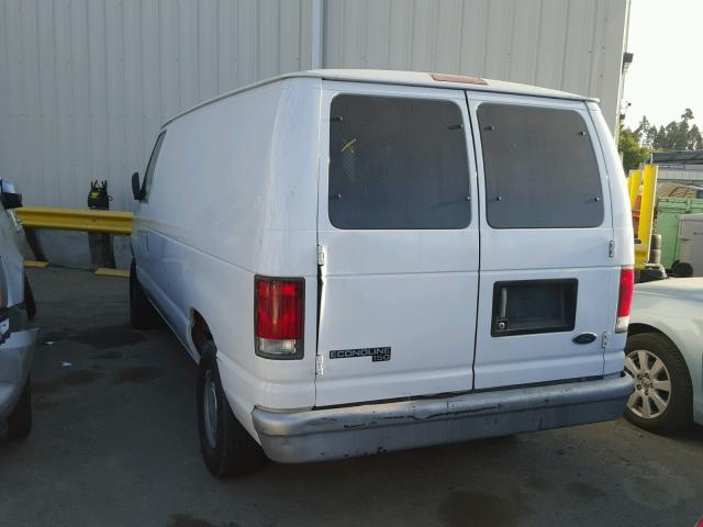 1FTRE1461WHB63179 - 1998 FORD ECONOLINE WHITE photo 3