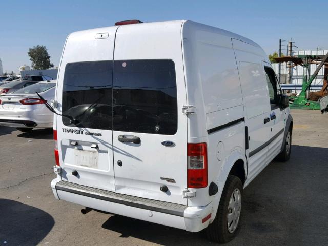 NM0LS7DN8DT148811 - 2013 FORD TRANSIT CO WHITE photo 4