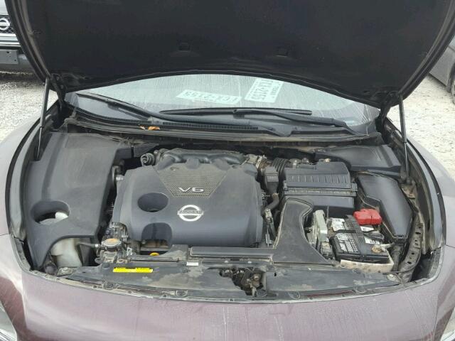 1N4AA5AP6EC906773 - 2014 NISSAN MAXIMA S BURGUNDY photo 7