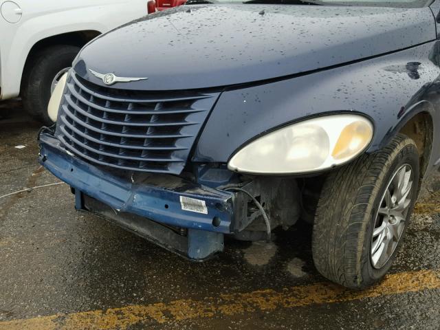 3C4FY58BX5T564304 - 2005 CHRYSLER PT CRUISER BLUE photo 9