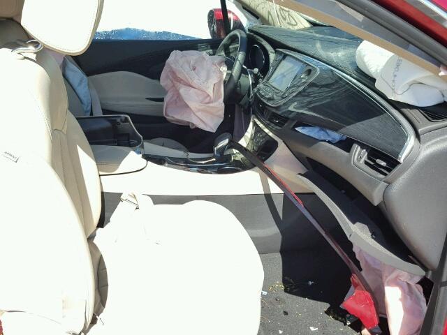 LRBFXDSA3HD242898 - 2017 BUICK ENVISION E MAROON photo 5