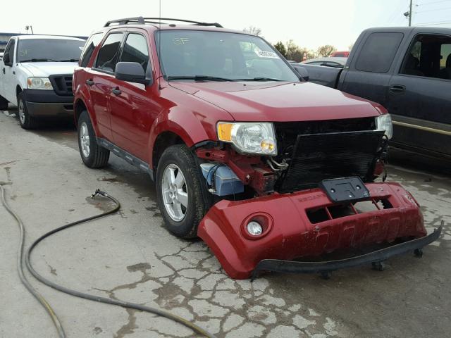 1FMCU0DG0AKA92687 - 2010 FORD ESCAPE XLT RED photo 1