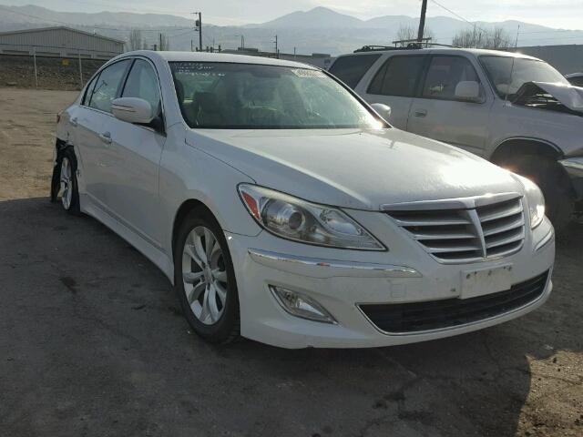 KMHGC4DD5CU193507 - 2012 HYUNDAI GENESIS 3. WHITE photo 1