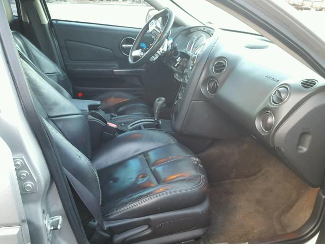2G2WR554461207288 - 2006 PONTIAC GRAND PRIX SILVER photo 5