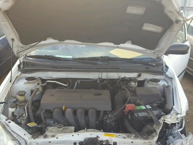 1NXBR32E64Z238373 - 2004 TOYOTA COROLLA CE WHITE photo 7