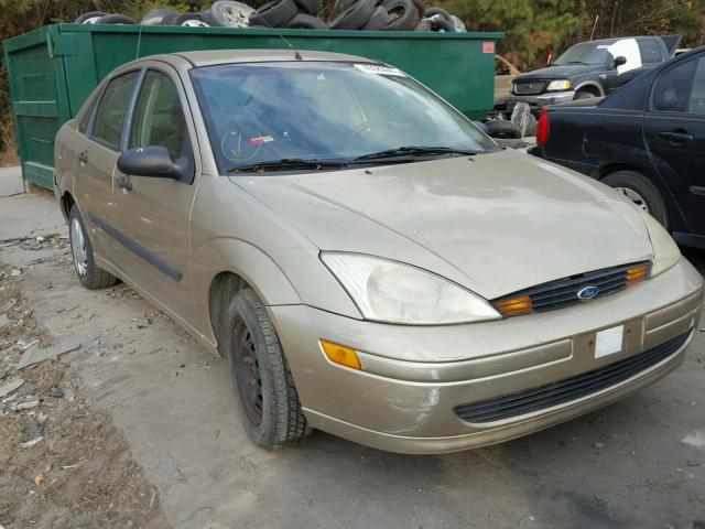 1FAFP33P21W152401 - 2001 FORD FOCUS LX GOLD photo 1