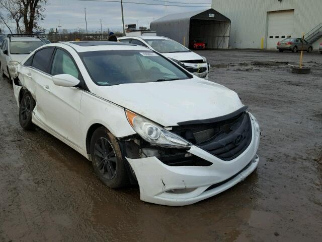 5NPEB4AC1BH231298 - 2011 HYUNDAI SONATA GLS WHITE photo 1