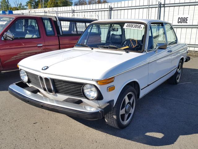 2370975 - 1976 BMW 2002 WHITE photo 2