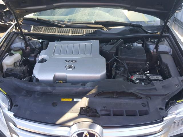 4T1BK3DB0CU450806 - 2012 TOYOTA AVALON BAS Grafitowy zdjęcie 7