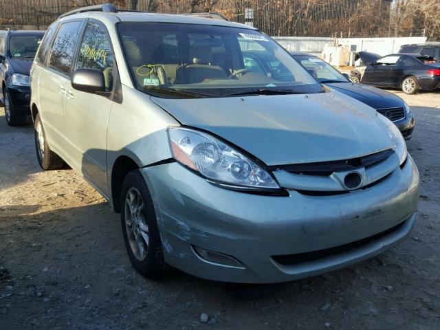 5TDBA22CX6S057904 - 2006 TOYOTA SIENNA XLE GREEN photo 1