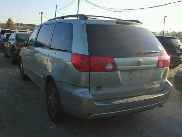 5TDBA22CX6S057904 - 2006 TOYOTA SIENNA XLE GREEN photo 3