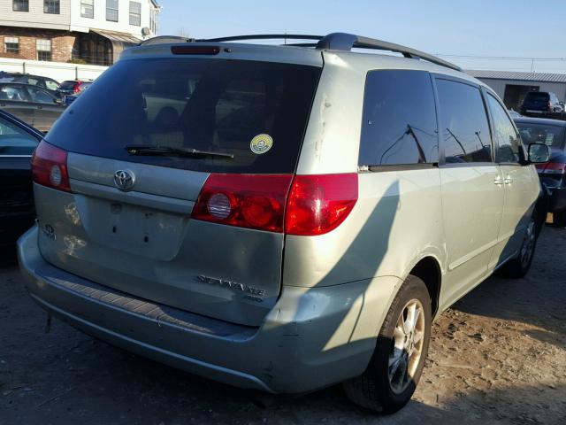 5TDBA22CX6S057904 - 2006 TOYOTA SIENNA XLE GREEN photo 4