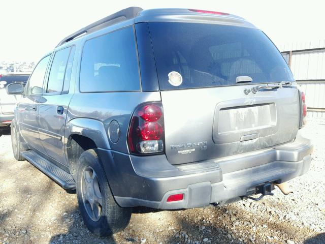 1GNET16S566123169 - 2006 CHEVROLET TRAILBLAZE GRAY photo 3