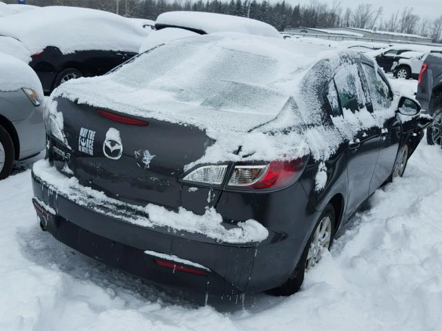 JM1BL1SGXA1156798 - 2010 MAZDA 3 I GRAY photo 4