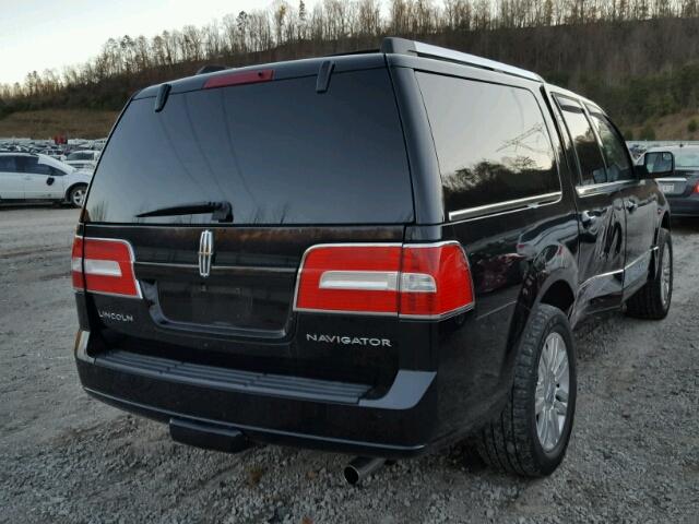 5LMJJ3J55CEL00114 - 2012 LINCOLN NAVIGATOR BLACK photo 4