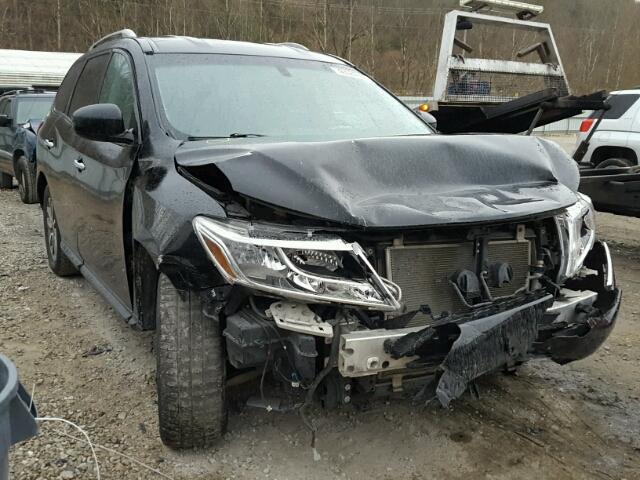 5N1AR2MMXDC671145 - 2013 NISSAN PATHFINDER BLACK photo 1