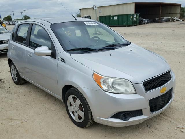KL1TD6DE6BB131717 - 2011 CHEVROLET AVEO LS SILVER photo 1