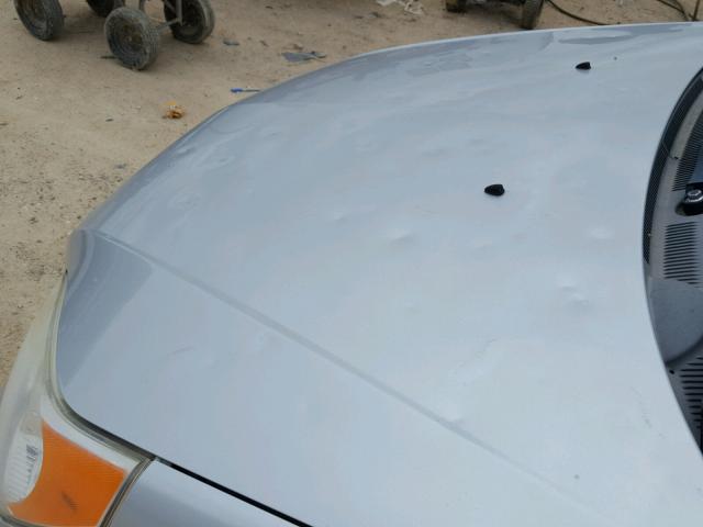 KL1TD6DE6BB131717 - 2011 CHEVROLET AVEO LS SILVER photo 9