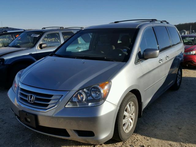 5FNRL3H4XAB031041 - 2010 HONDA ODYSSEY EX GRAY photo 2