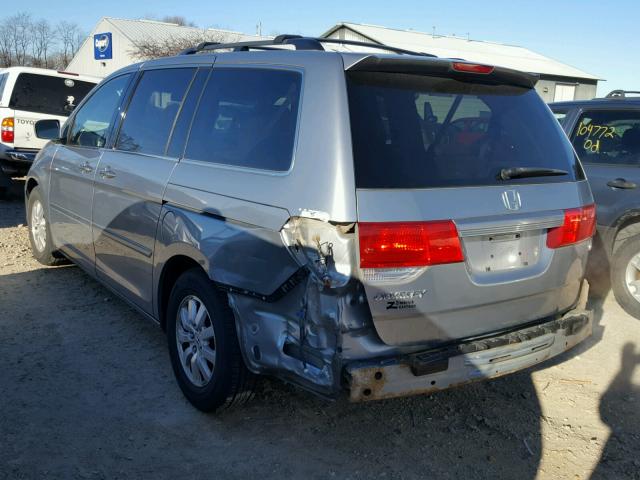 5FNRL3H4XAB031041 - 2010 HONDA ODYSSEY EX GRAY photo 3