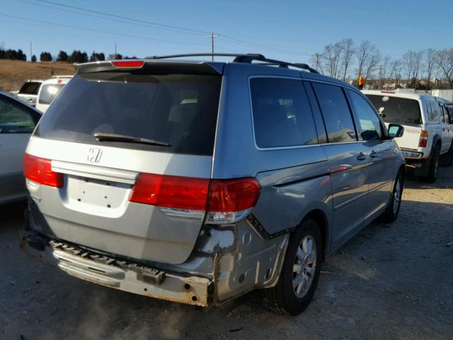 5FNRL3H4XAB031041 - 2010 HONDA ODYSSEY EX GRAY photo 4