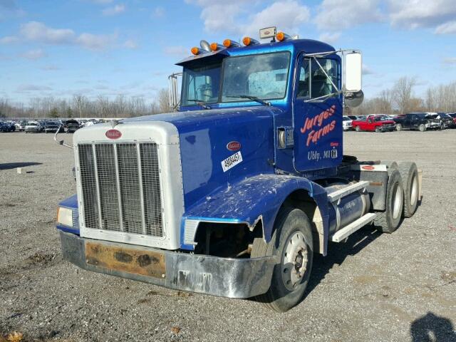 1XPCDB9X1KD263928 - 1989 PETERBILT 377 BLUE photo 2