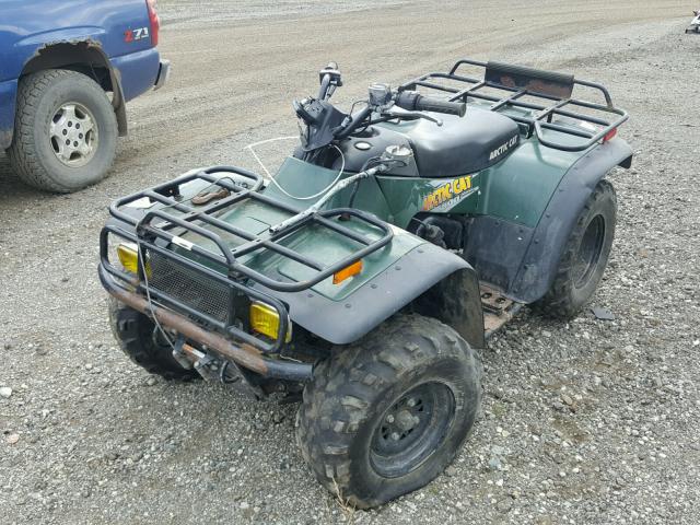 4UF01ATL31T343015 - 2001 ARCTIC CAT ATV4X4 GREEN photo 2