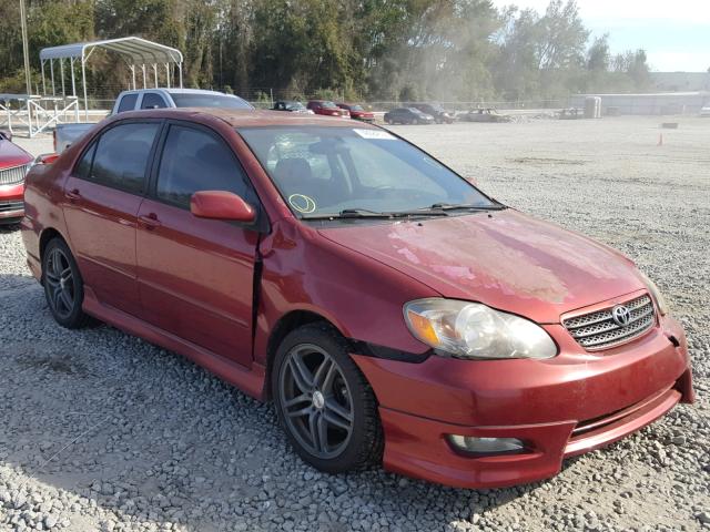 2T1BY32E55C336753 - 2005 TOYOTA COROLLA XR 红色 照片 1