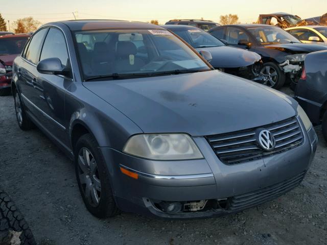 WVWAD63B25E043662 - 2005 VOLKSWAGEN PASSAT GLS GRAY photo 1