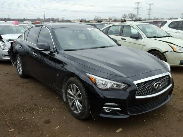 JN1BV7AR3EM687493 - 2014 INFINITI Q50 BASE BLACK photo 1