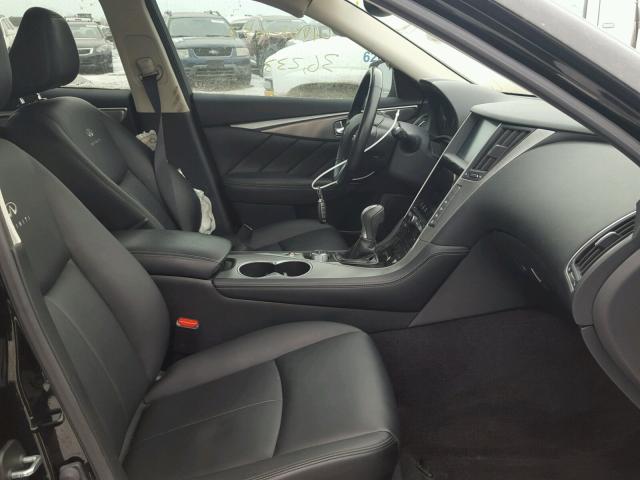 JN1BV7AR3EM687493 - 2014 INFINITI Q50 BASE Negro foto 5