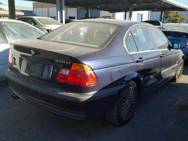 WBAAV53451JS94795 - 2001 BMW 330 I BLUE photo 4