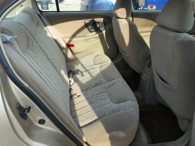 1G1NE52J82M642125 - 2002 CHEVROLET MALIBU LS 金色 照片 6