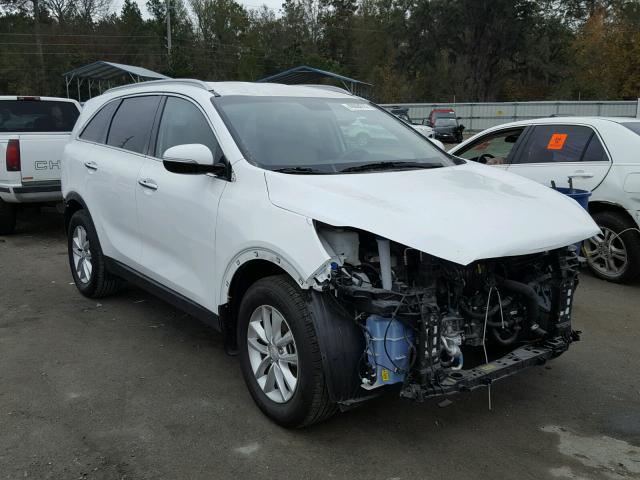 5XYPG4A30GG178456 - 2016 KIA SORENTO LX WHITE photo 1