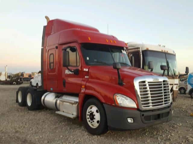 1FUJGLBG8CSBK4968 - 2012 FREIGHTLINER CASCADIA 1 RED photo 1