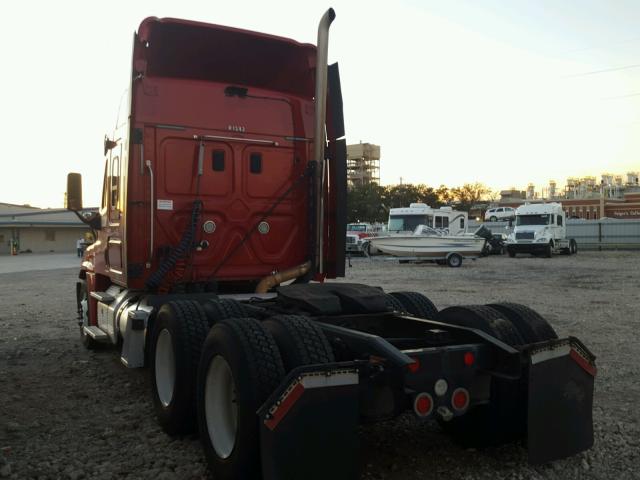 1FUJGLBG8CSBK4968 - 2012 FREIGHTLINER CASCADIA 1 RED photo 3