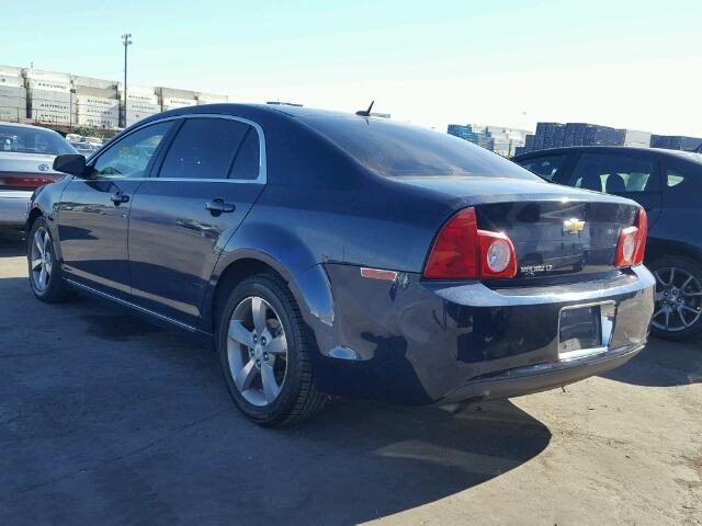 1G1ZC5E14BF170349 - 2011 CHEVROLET MALIBU 1LT BLUE photo 3