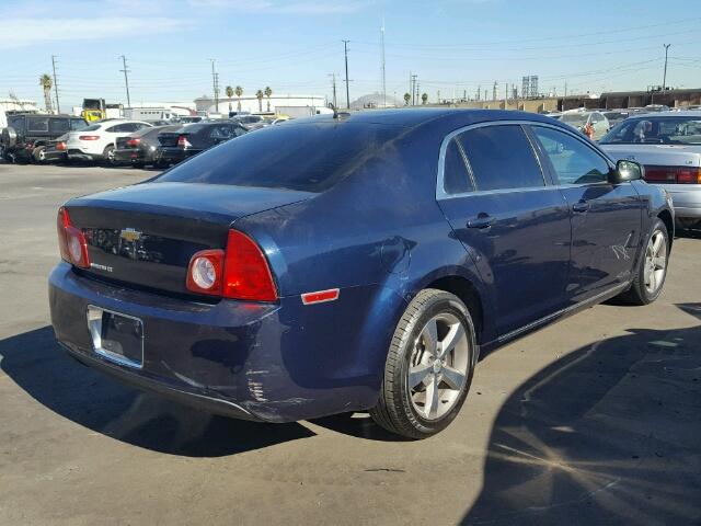 1G1ZC5E14BF170349 - 2011 CHEVROLET MALIBU 1LT BLUE photo 4