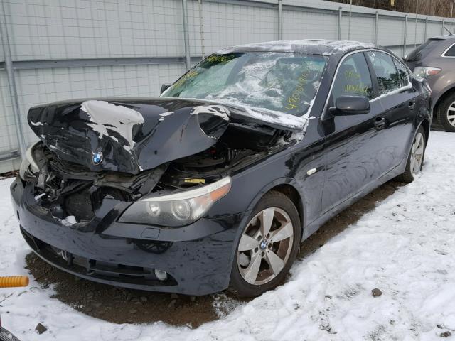 WBANF73517CU23793 - 2007 BMW 530 XI BLACK photo 2