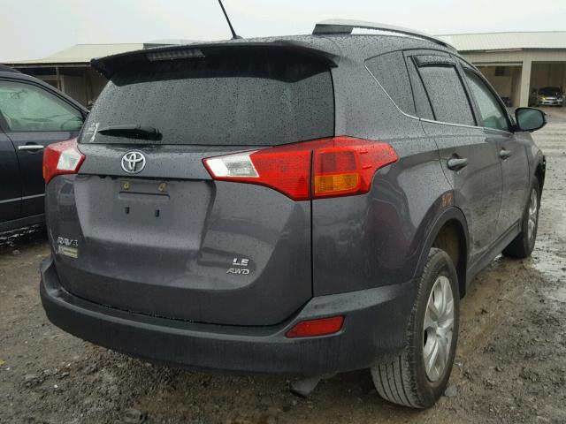 2T3BFREV5EW135008 - 2014 TOYOTA RAV4 LE Boz foto 4