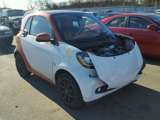 WMEFJ5DA7GK074278 - 2016 SMART FORTWO WHITE photo 1